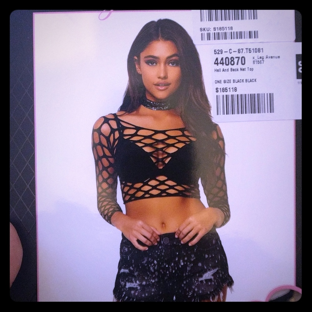 Fishnet top